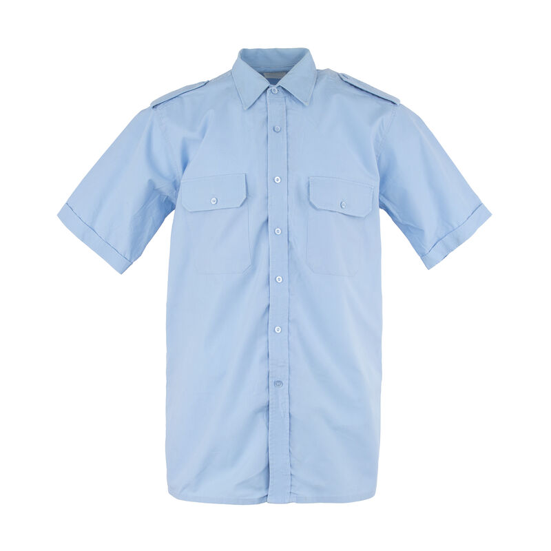 Dutch Army Sky Blue Short Sleeve BDU Shirt | Issued, , large image number 0